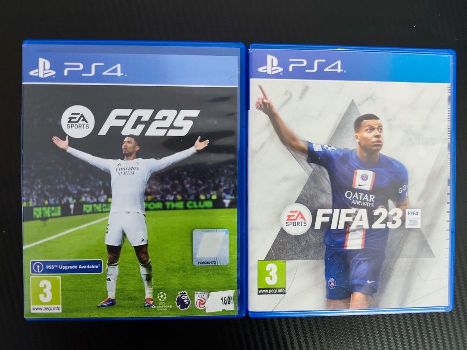 Vând Cd-uri FIFA 2025 și FIFA 2203 pentru PS4