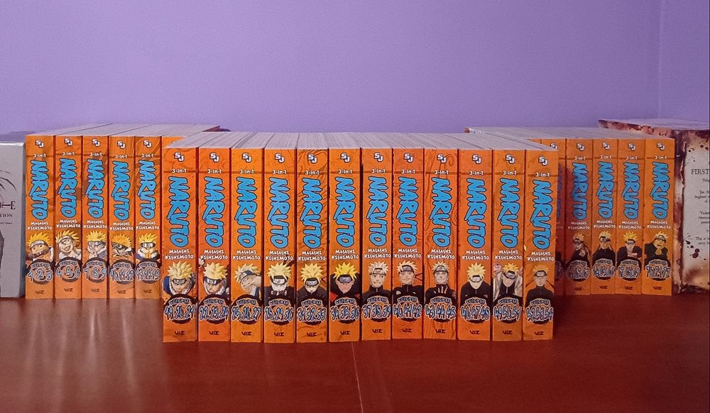 Naruto manga set complet