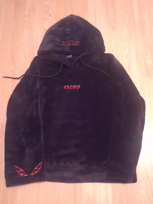 zxcursed enemy system плюш худи hoodie