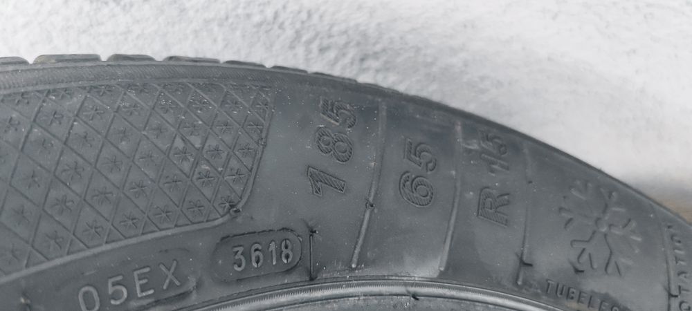 185/65/15-Клебер зимни гуми 4бр.