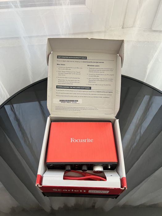 Scarlett Solo 2nd Gen