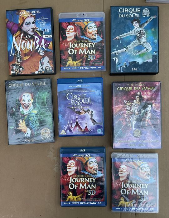 Dvd Desene Animate si Cirque du Soleil