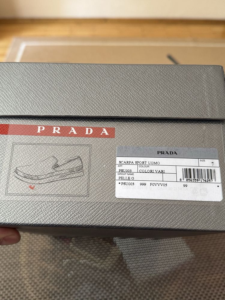 Prada loafers full box