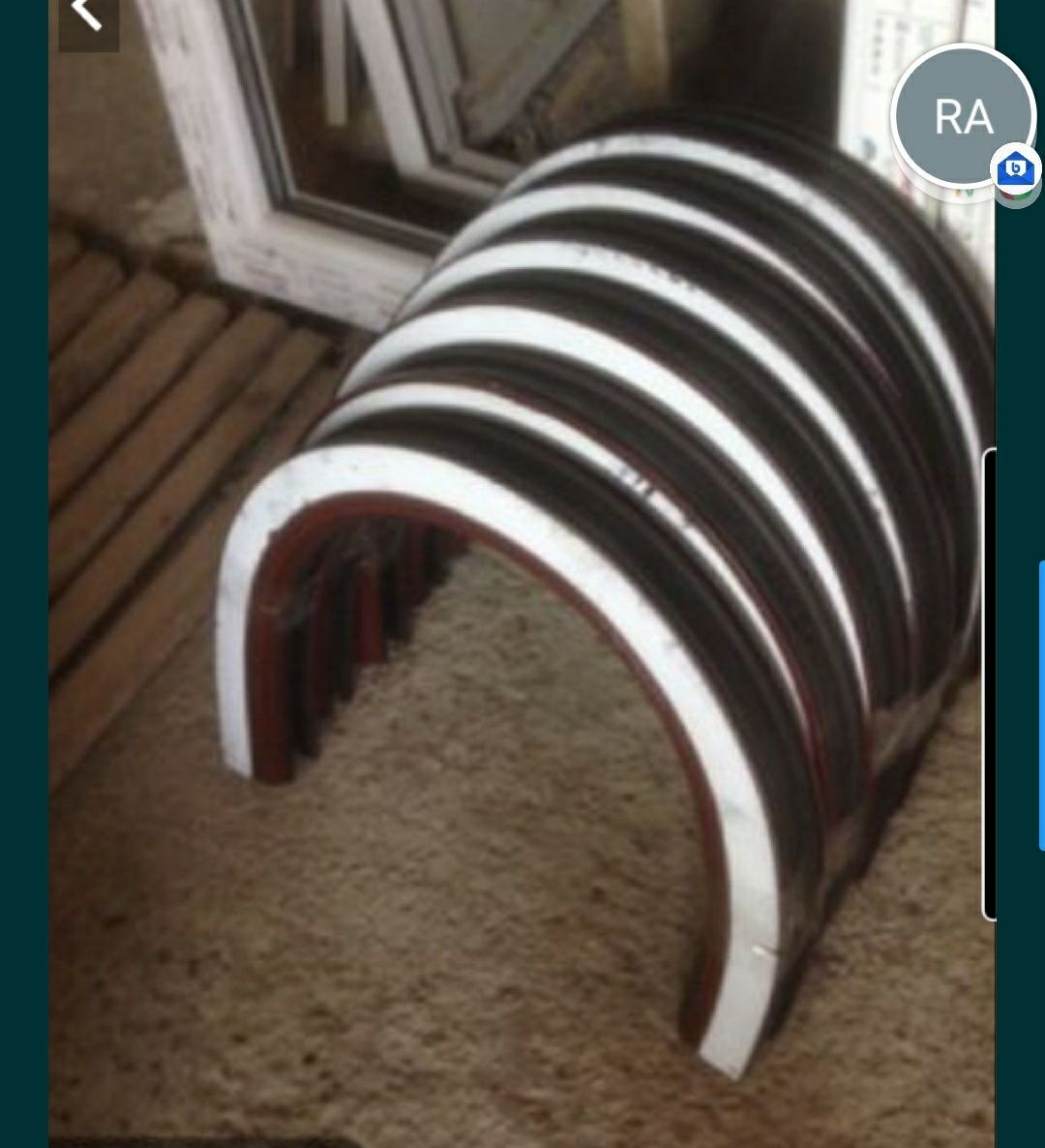 Curbam profile pvc (arcade)și site