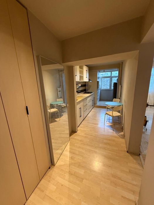 Apartament cu doua camere complet mobilat