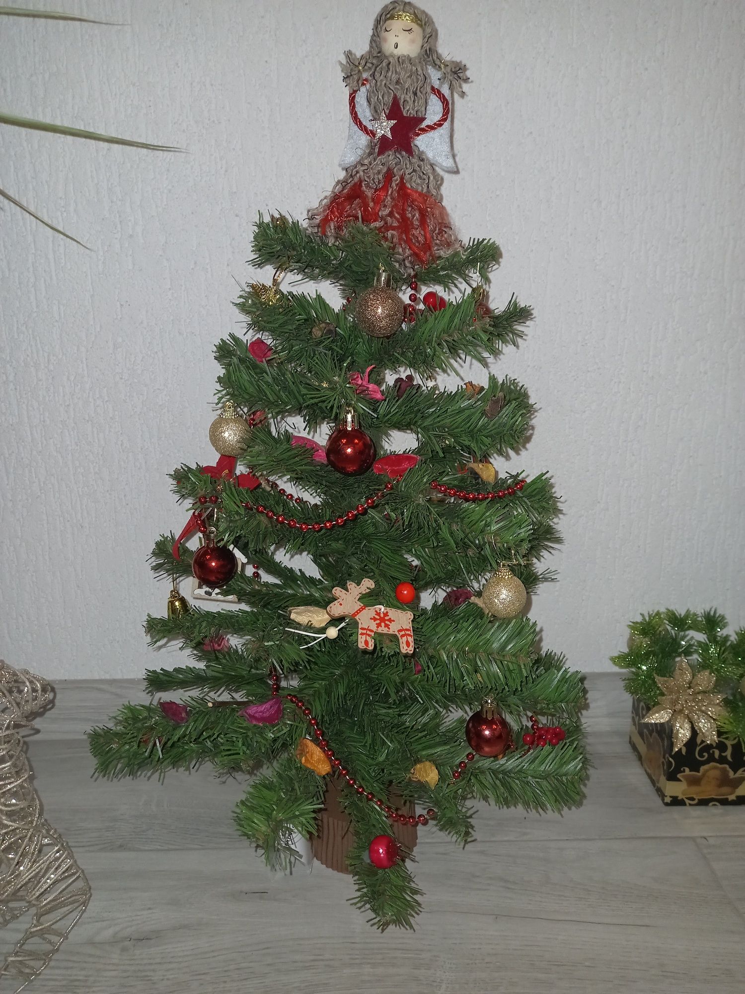 Brăduț decorat Crăciun