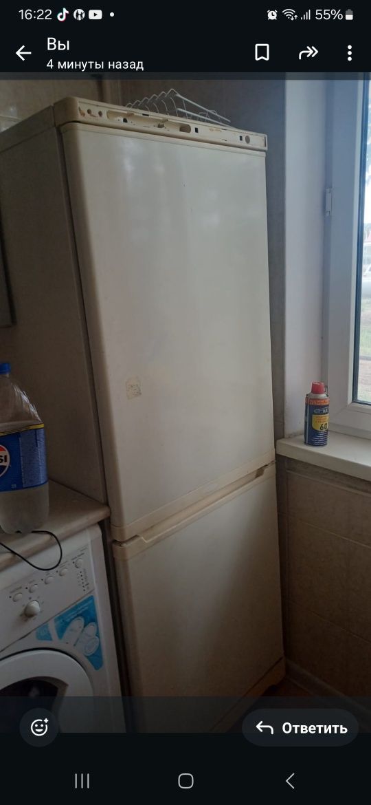 Холодильник б/у рабочий