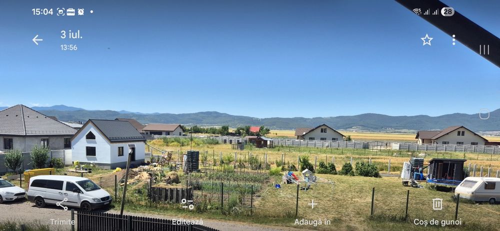 Teren de 1180 mp cu anexa  in Cristian