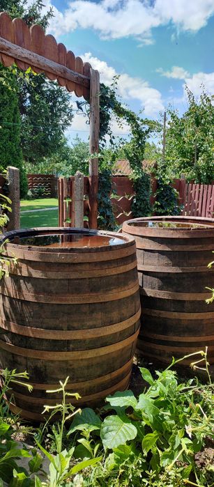 Butoaie din lemn vechi