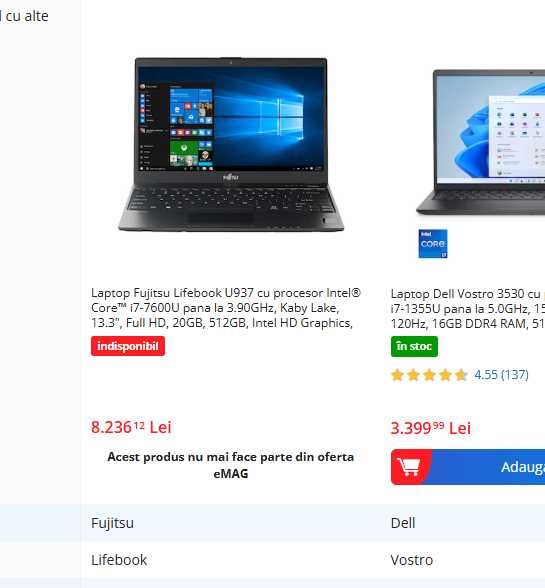 Fujitsu U937 i7 vPro 256 SSD SIM Card 12GB RAM