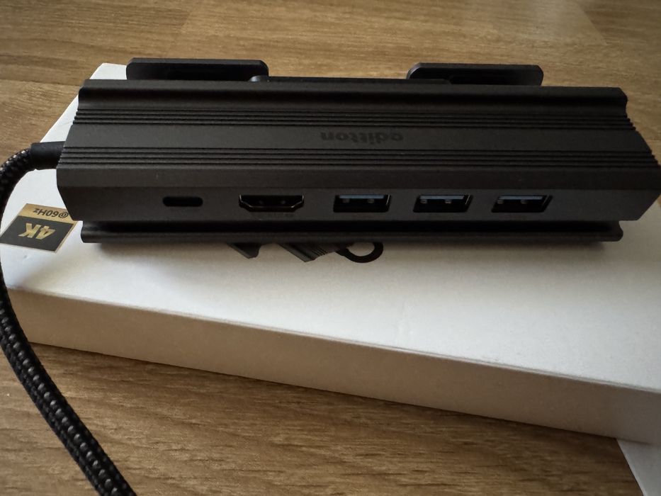 6 IN 1 Steam Dek Docking Station 4K, USB3.0, Lan Gigabit