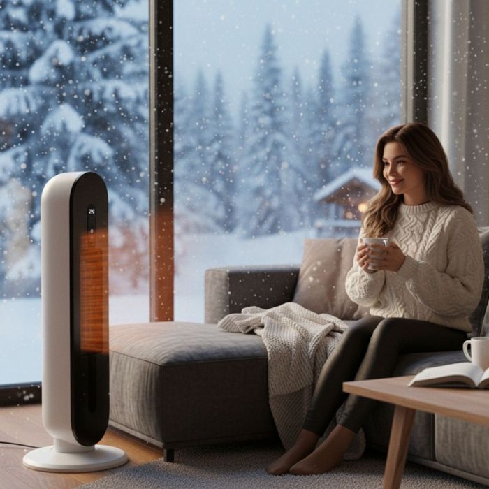 HotVex Tower Heater – мощен и стилен отоплител за всеки дом или офис