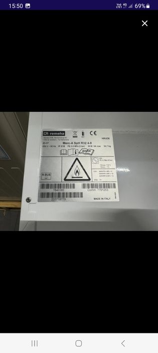 Pompa de caldura Mercuria Ace 6kw