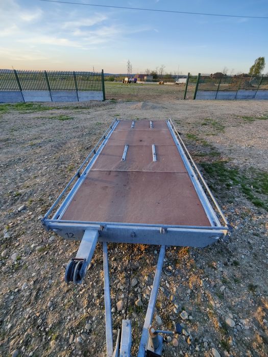 Trailer Blyss Heimann 5metri moto atv auto remorci