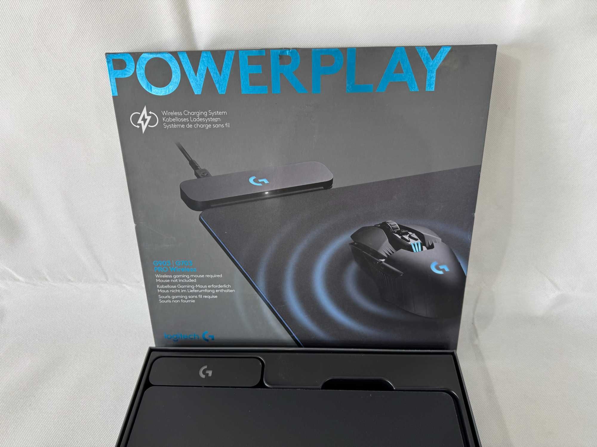 Подложка Гейминг Logitech - PowerPlay + мека и твърда