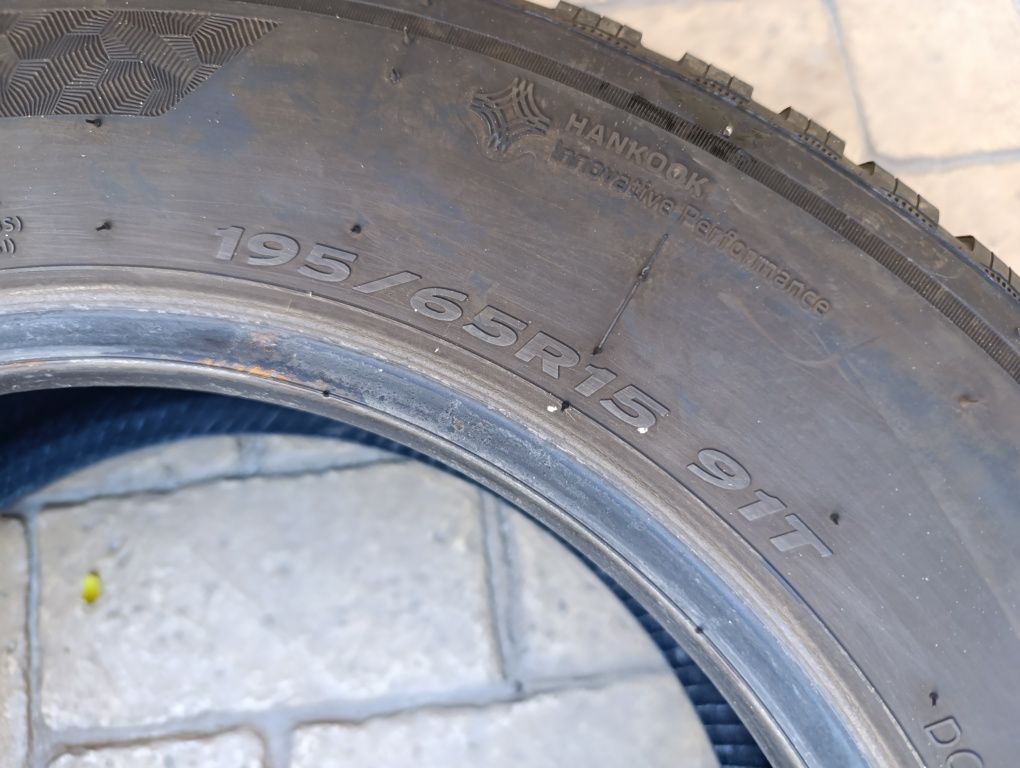 Зимни гуми Hankook 195/65/15 dot 2623