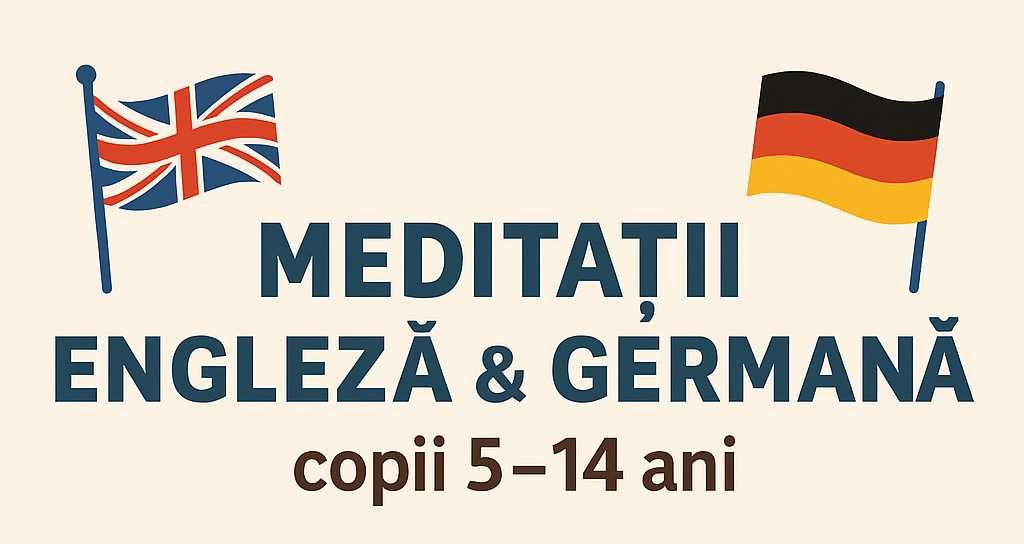 Meditatii Limba Engleza/ Limba Gemana