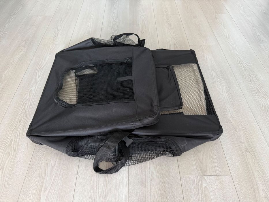 Сгъваема транспортна чанта за средно голямо куче Huggle Pets