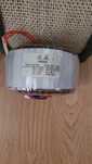 Transformator toroidal 2 x 43 volti , 500wati