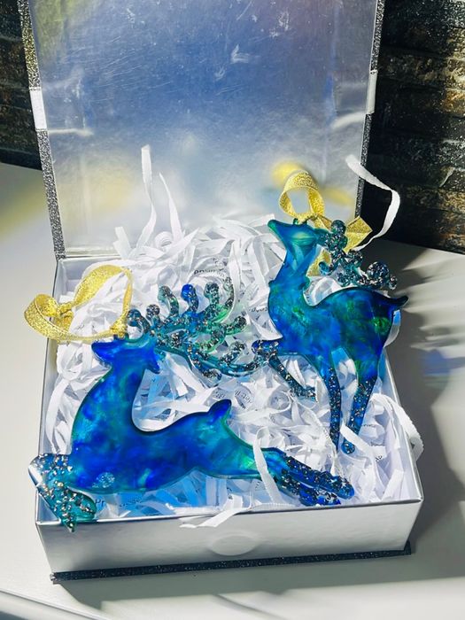 Set globuri reni din rasina epoxidica