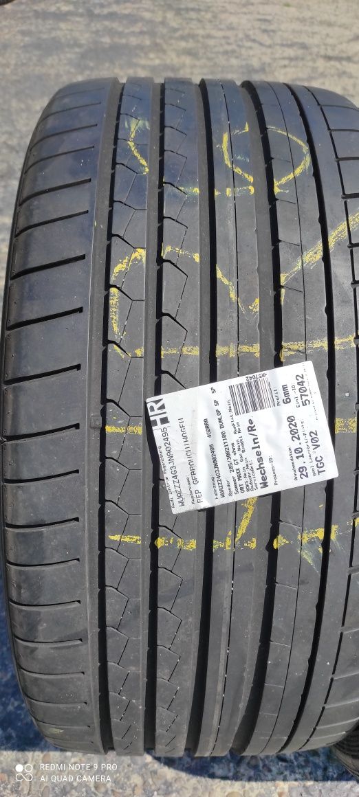 Vând anvelope vara 285/30/21 285/30r21 DUNLOP