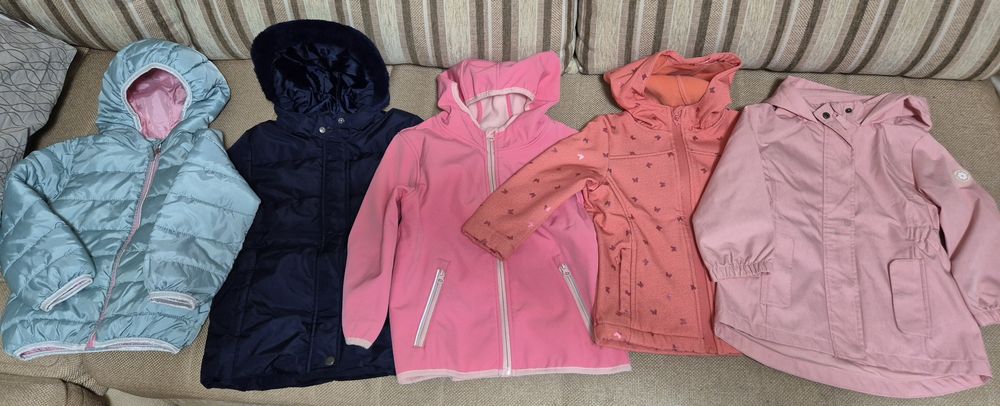 Курточки для девочки