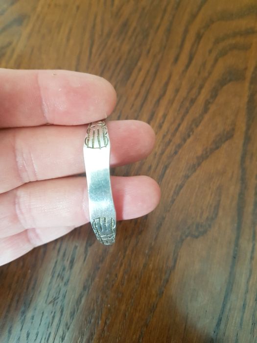 Bratara argint masiv de copil,stare perfecta, model deosebit