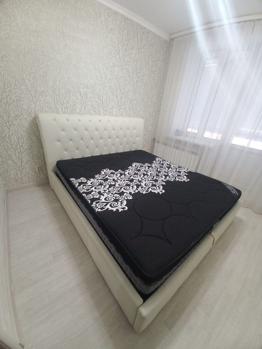 Двуспальная кровать с подъёмным механизмом+матрас Black Rose Platinum