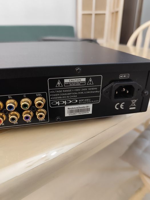 Oppo BDP-93EU Universal Network 3D Blu-ray Disc Player