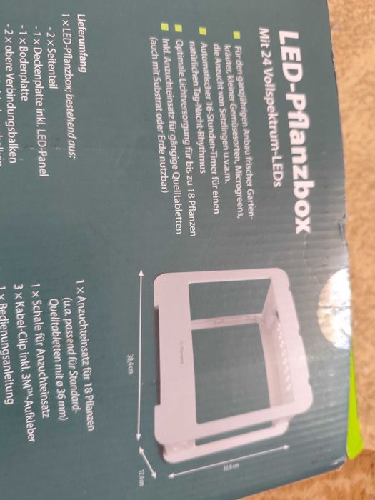 Suport led crestere a plantelor.minisera