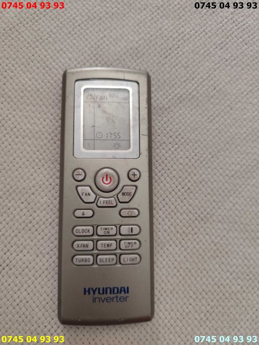telecomanda aer conditionat HYUNDAI yt1f functionala baterii incluse
