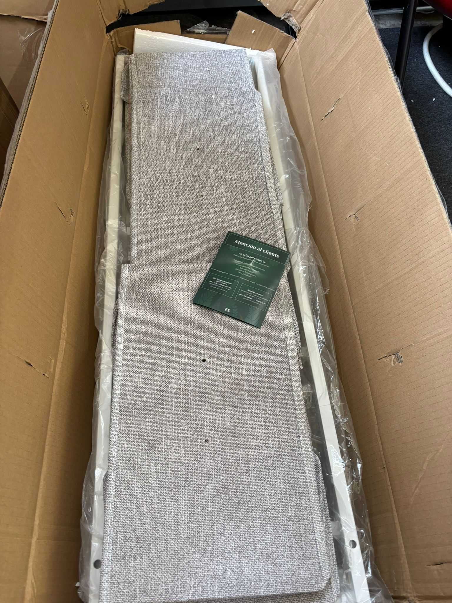 Comodă textilă YITAHOME cu 8 sertare, cadru metalic, blat din lemn