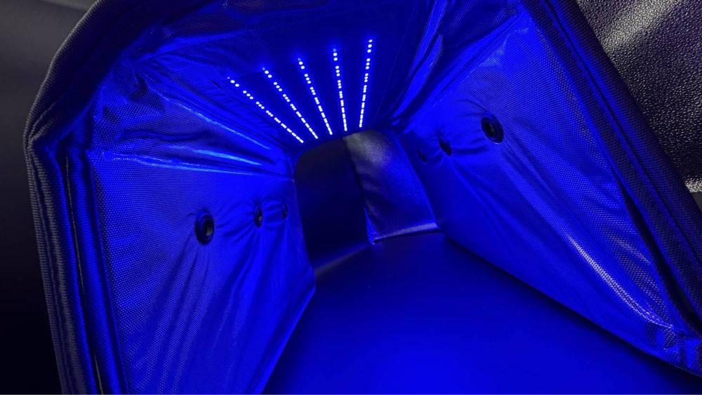 Fotolampa LED blue light box ARENDAGA