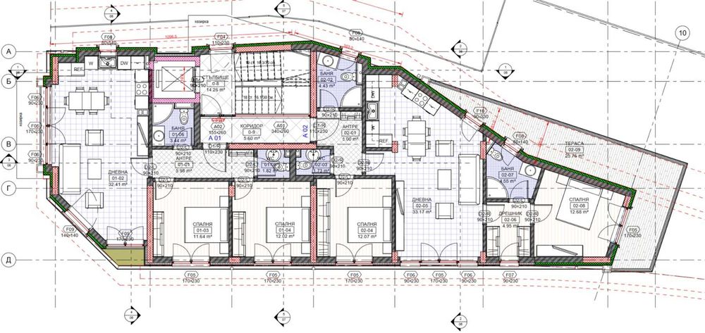 Продава се Тристаен апартамент в София, Манастирски ливади - 109 кв.м за 1578 €/кв.м - Снимка #1