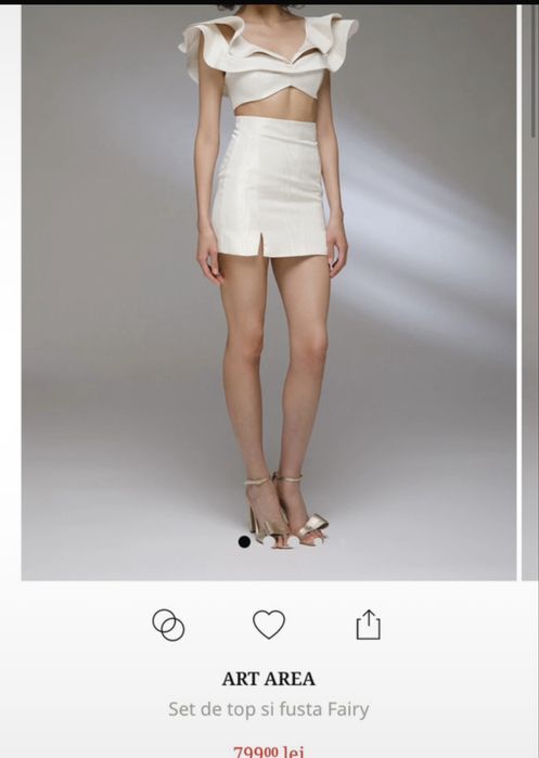 Compleu  Art area - fusta/ top