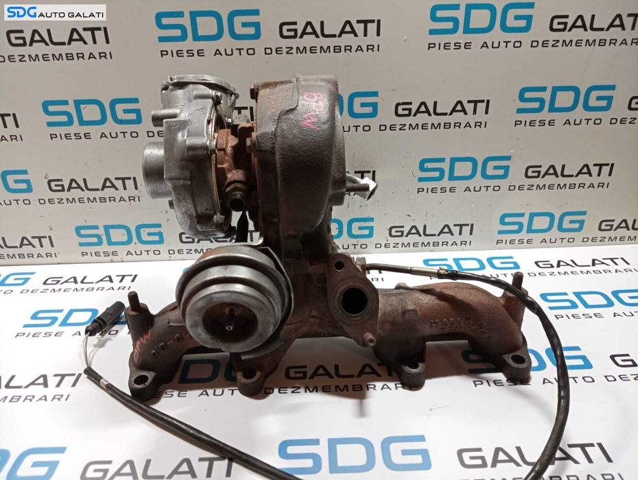 Turbo Turbina Turbosuflanta Audi A4 B7 1.9 TDI BPW 2004 - 2008 Cod 038145702J [M5937]