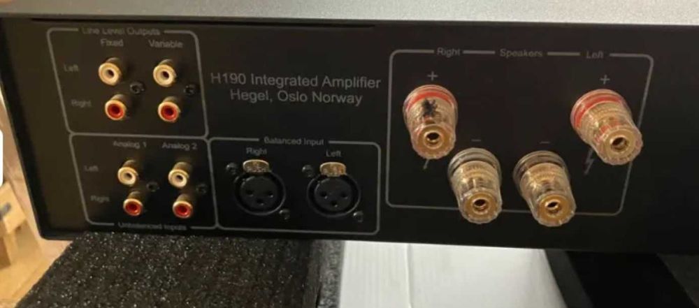 HEGEL H190 усилвател,сртимър, дак 2023г.