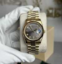 Rolex Day Data 36 MM 18038 Full Gold Diamond Numerals