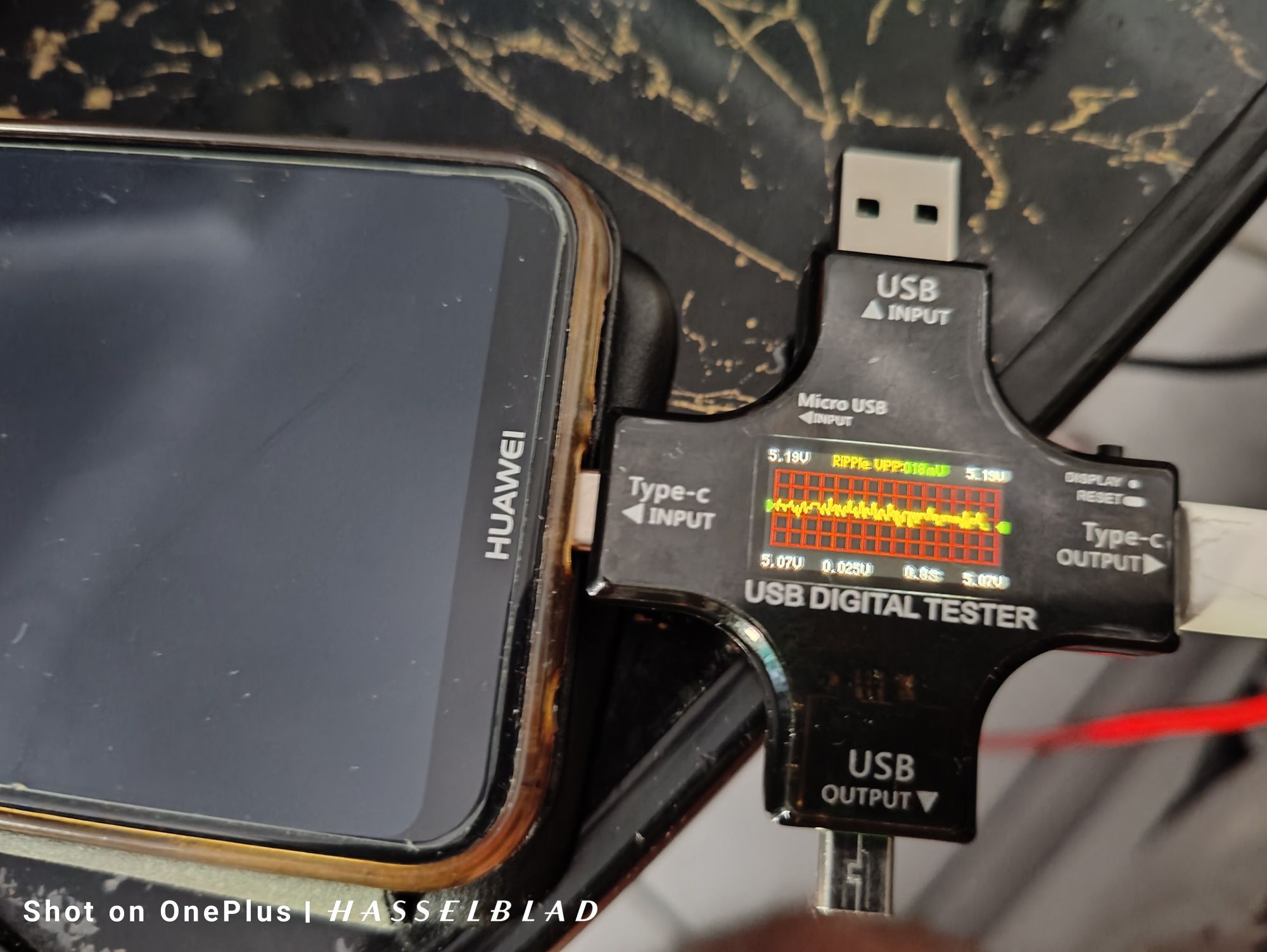 Професионален USB тестер информатор bluetooth свързаност с приложение