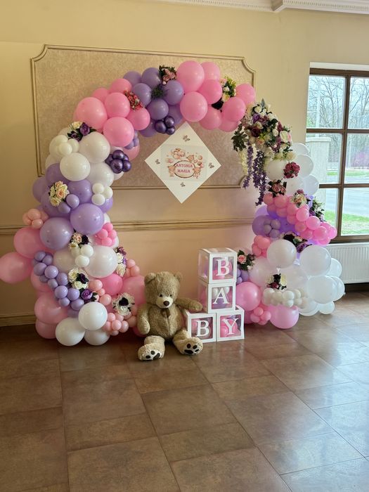 Decor evenimente/nunta/botez /aniversari /arcada flori/arcada baloane