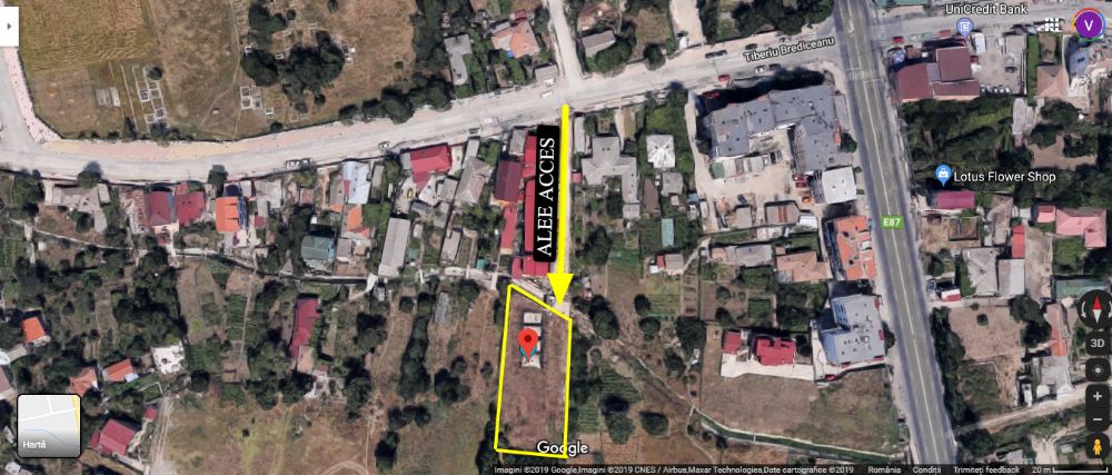 Vand teren intravilan zona Centru Agigea jud Constanta 785mp