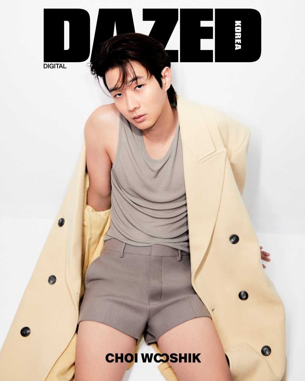 Dazed magazine choi wooshik/ журнал с Чве У Шик