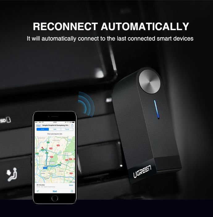Bluetooth Receiver Ugreen 4.1 - Sigilat