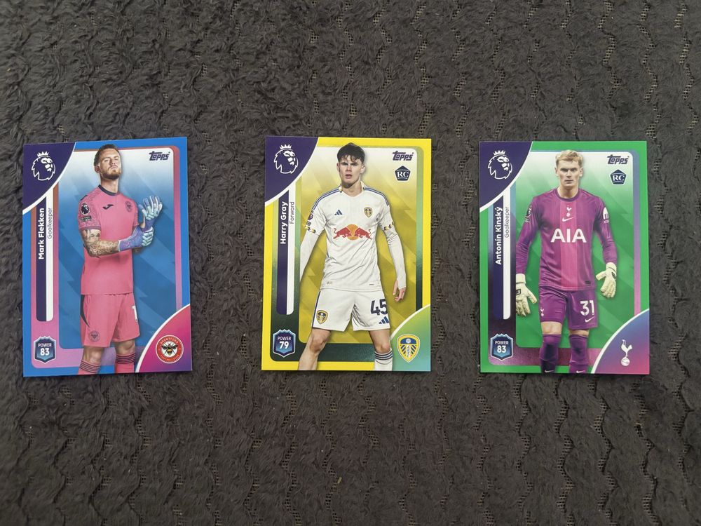 Продавам карти Topps Premier League 25/26