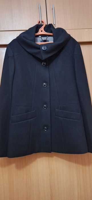 Женское драповое полу пальто 46-48 размер