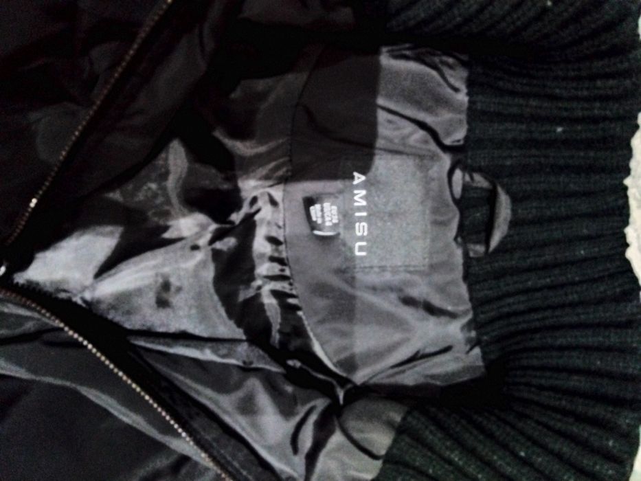 Geaca dama,neagra AMISU