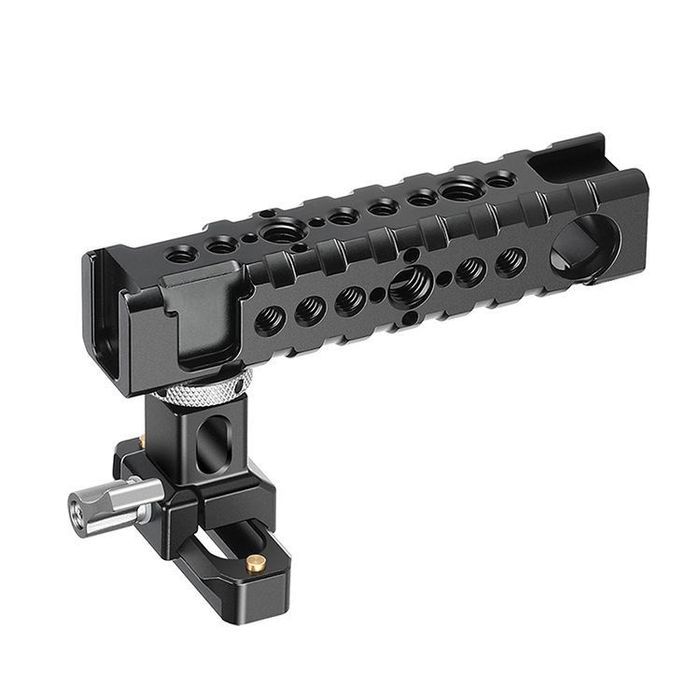 Рукоятки для клеток SmallRig. Боковые ручки, крепление NATO, Kaspi Red