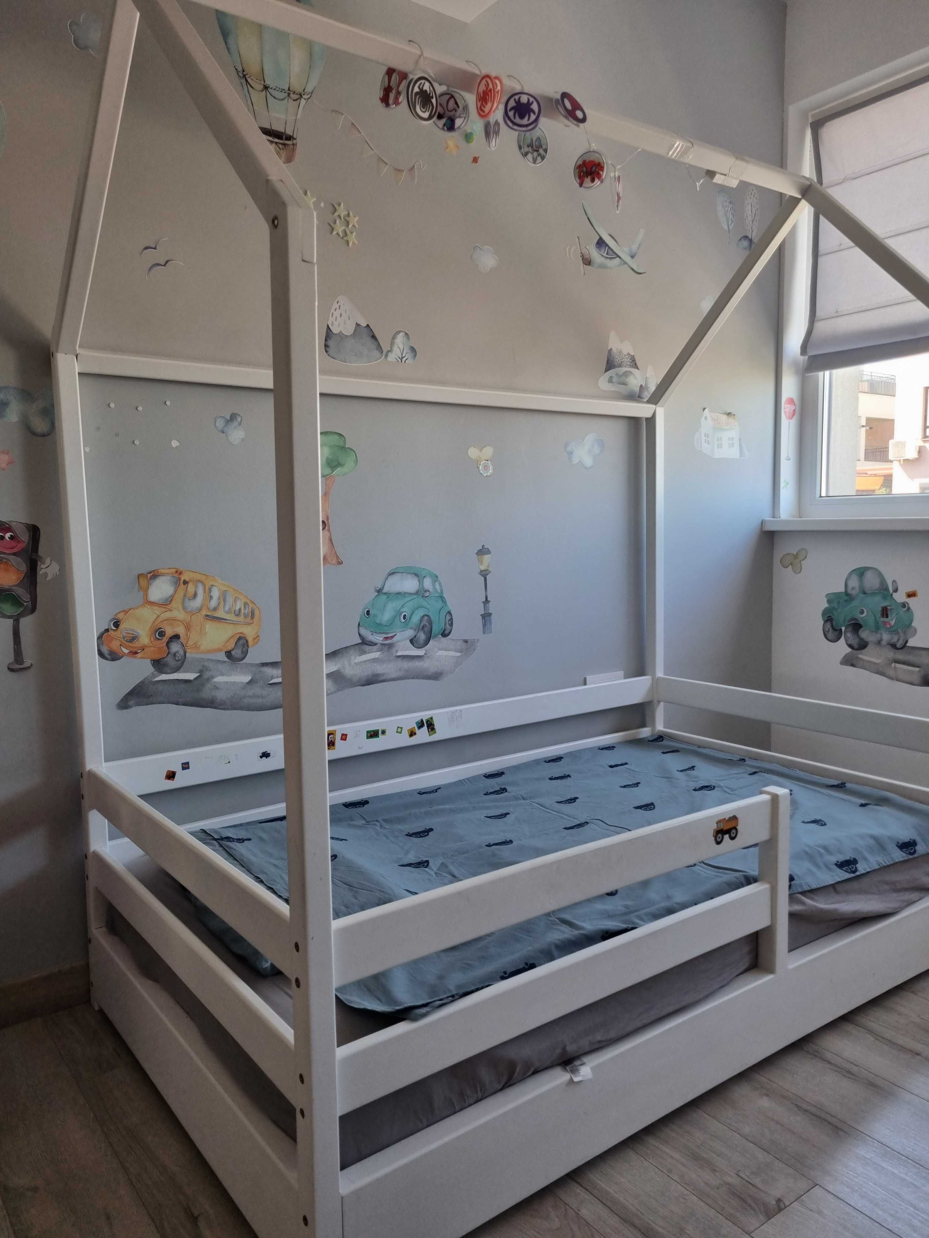 Pat casuta Montessori 90x160 cm