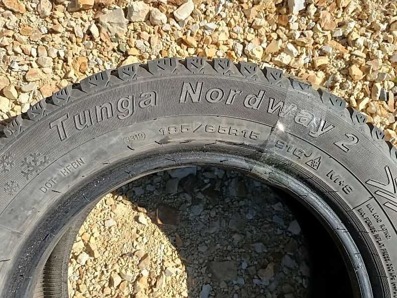 ОДНА шина 195/65 R15 - "Tunga Nordway 2" (Россия), зимняя.