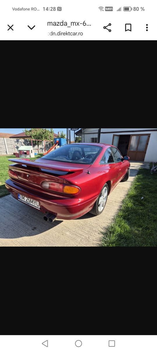 Vând mazda mx6...